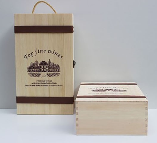 Custom Wood Wine Boxes