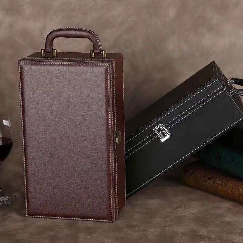 Leather Box Customizing as Wine Box