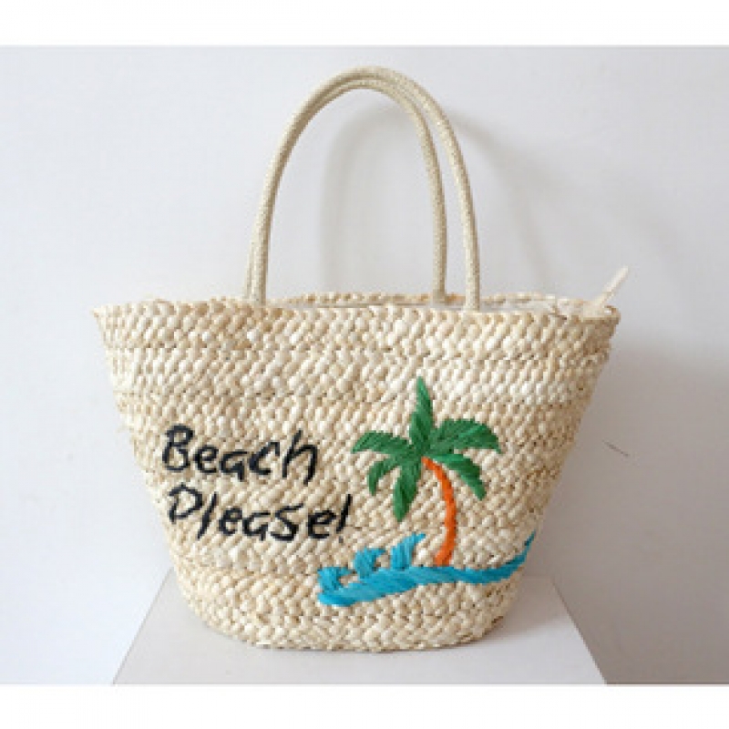 Custom Straw Woven Handbags/Tote Bags